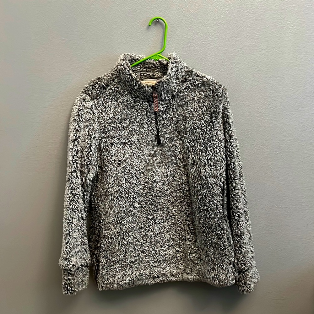 Fuzzy Quarter Zip
